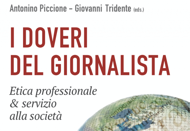 Libro “I doveri del giornalista per una società migliore”